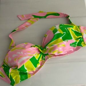 COPY - Lily Pulitzer Bandeau Halter Bikini Top